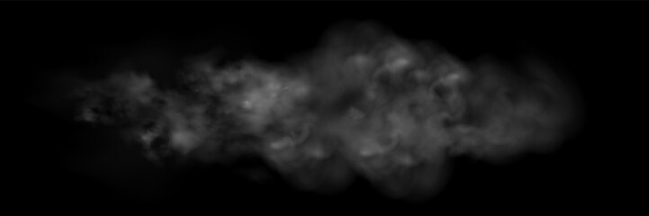 Naklejka premium Race track background with thick dust clouds and smoke effects on dark asphalt, capturing high-speed car motion with atmospheric fog and light streaks.