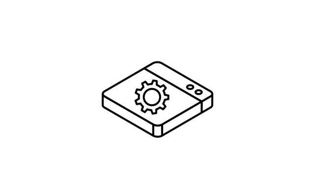Page setup animated icon video