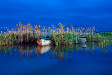 The Golyazi Village night view in Bursa City of Turkey