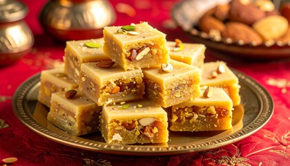 Gujrati Ghari Festival Sweet. Traditional Indian Food