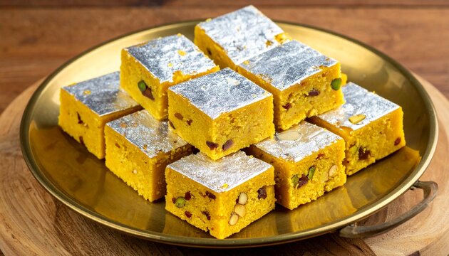 Tamil Nadu Mysore Pak. Traditional Indian Food