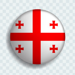 Obraz premium Georgia round ball