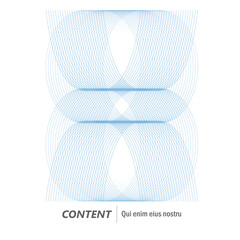 Geometric Pulse: Elegant Wave Design for Tech Interfaces. Vector design