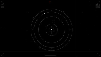 Hud elements animation designed for web designers and sci-fi video editors for digital projects in various media formats - Powered by Adobe