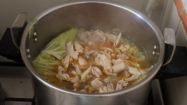 cozinhando alimentos