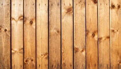 Rustic wooden surface made of planks, rough finish, visible knots, natural irregularities, warm rustic style, natural light, high detail, seamless wood texture