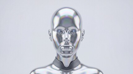 Iridescent Synthetic Human