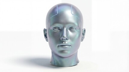 Iridescent Synthetic Human