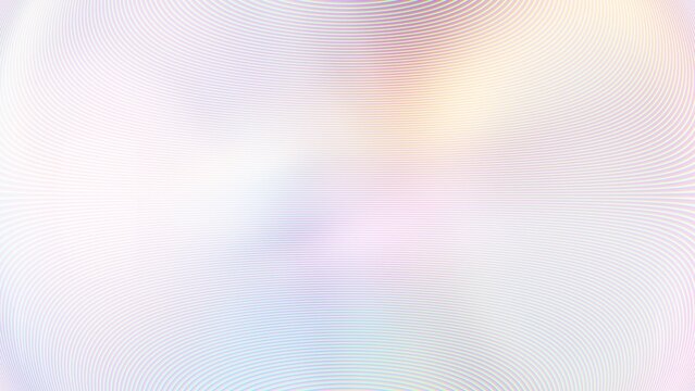 Holographic wave background with thin colorful lines and moire effect for futuristic tech posters or digital product landing page