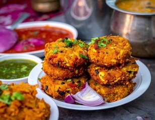 street food Aloo Tikki