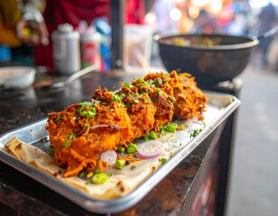 street food Aloo Tikki