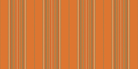 Obraz premium Honey background stripe pattern, printing vertical vector textile. Fade seamless fabric texture lines in orange and pastel colors.