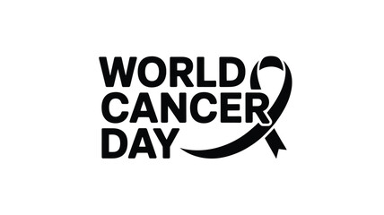 Celebrate world cancer day Vector