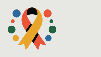 Colorful ribbon symbol Vector