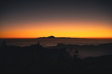 sunset in the mountains © IBAN