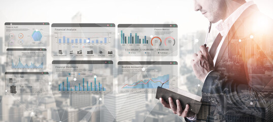 Financial dashboard improves data analytics reporting, performance tracking, and strategic decision making Parse