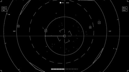 Hud elements animation for web designers and sci-fi video editors showcasing navigation and interface design for digital projects
