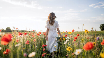 leaving a trail of fresh color