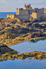 Fort national, Saint-Malo, Bretagne, France