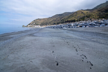 Passi sulla spiaggia