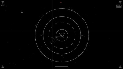 Animation of sci-fi hud elements for web designers and video editors showcasing detailed graphics and layouts for digital projects