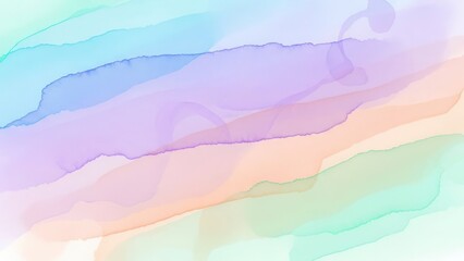 An ethereal abstract background with soft pastel brush strokes and a watercolor bleed effect.