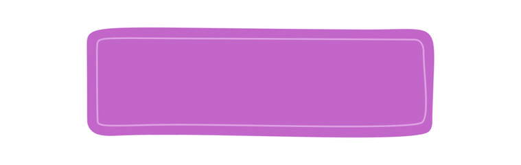 Obraz premium Hand drawn organic rectangle banner shape in fluid form and soft color. Abstract blob template as text background, ideal for banner or creative layout use.