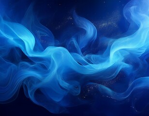 royal blue smoke with particle effects background image artwork ai