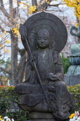 Fototapeta premium Buddha statue in Sensoji Temple, Tokyo.