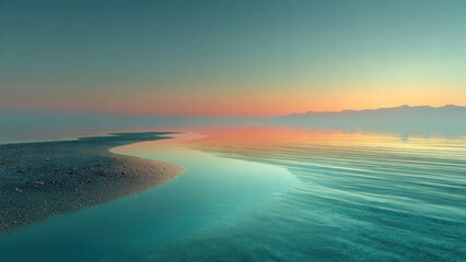 Obraz premium sunrise over the sea