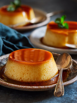 Mexican flan dessert