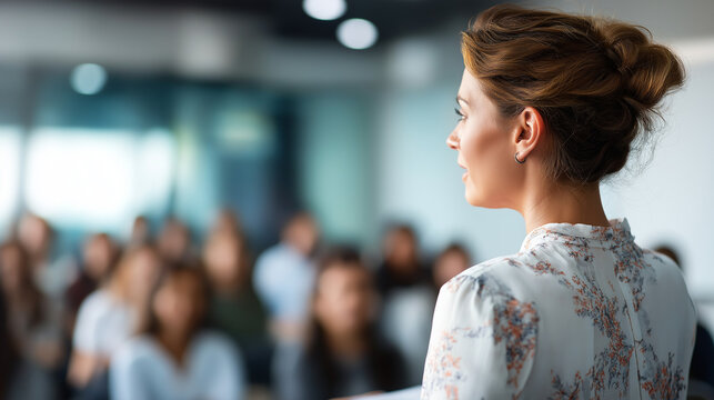 Conference training planning or learning coaching concept business education professional development seminar corporate workshop skill building session team training - Powered by Adobe