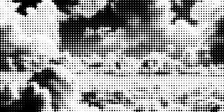 Halftone twisted grunge pattern design. eps 10