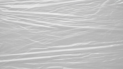 Obraz premium Abstract plastic wrap texture: wavy, wrinkled, and transparent