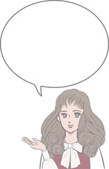 Obraz premium girl-3-color