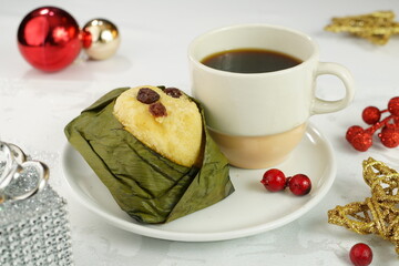 Quimbolitos con cafe