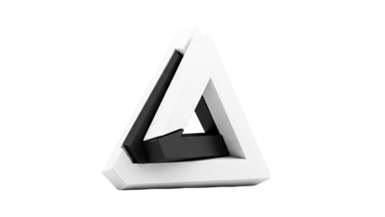 Penrose Triangle Illusion