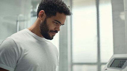 Mans Health Check - Monitoring Weight and Well-being.