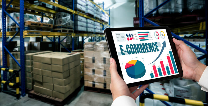 E-commerce data software provide modish dashboard for sale analysis to the online retail business - Powered by Adobe