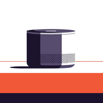 Smart Speaker Voice Assistant Device.