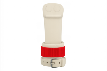 Clay 3d fitness tracker wearable technology showing health monitoring