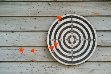 dart on target