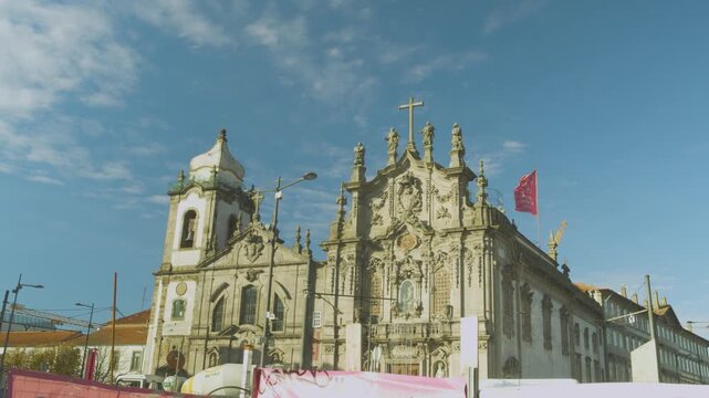 View of the main avenue in the heart of Porto.