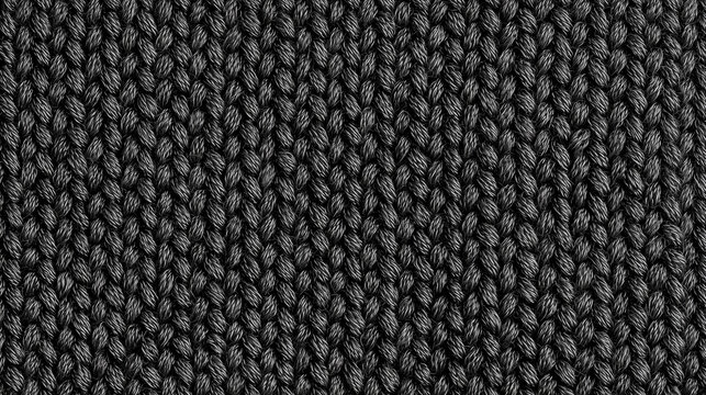 Charcoal Knit Texture / チャコールニットの質感