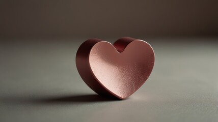 Fototapeta premium red heart on a wooden background