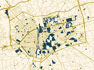 City Map Elche Spain 
