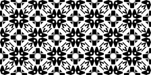 Seamless Transparent Art Deco Geometric Pattern Template