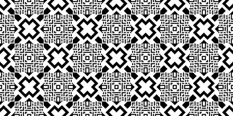 Seamless Transparent Art Deco Geometric Pattern Template