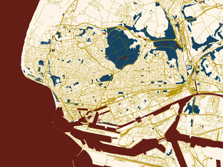 City Street Layout Map Havre