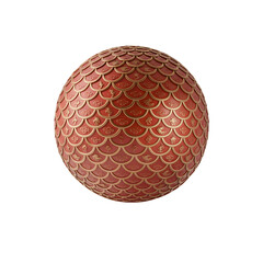 Round decorative pattern with traditional Chinese texture